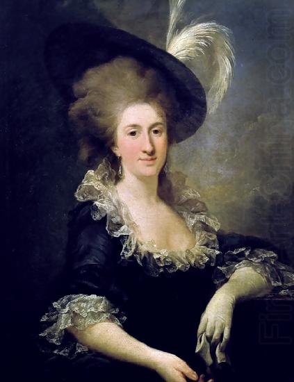 Marcello Bacciarelli Portrait of Anna Teofila Potocka oil painting picture